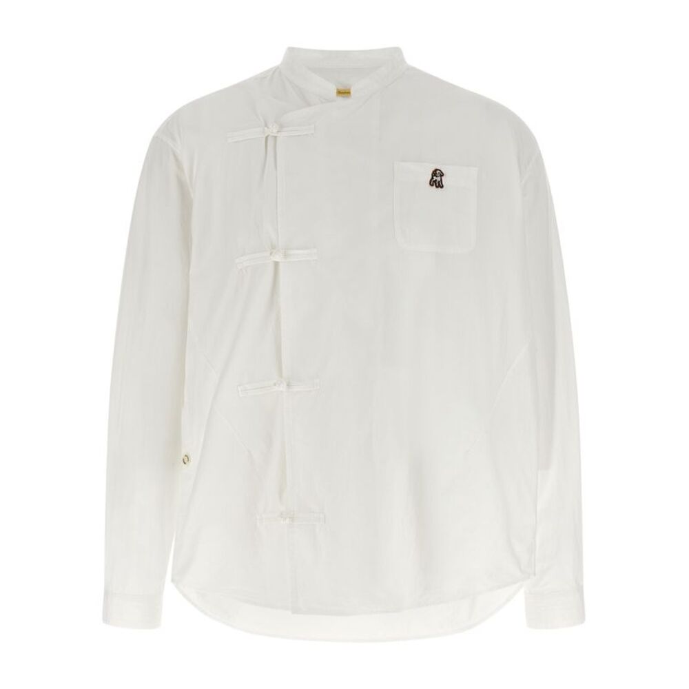 Undercover White Cotton Men's Blouse